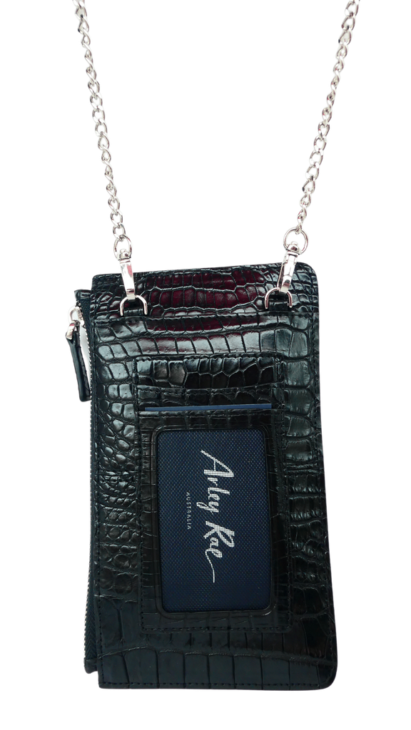 Crossbody Pouch- Black