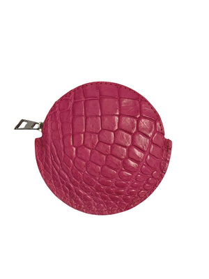 Full Crocodile Round Coin Purse
