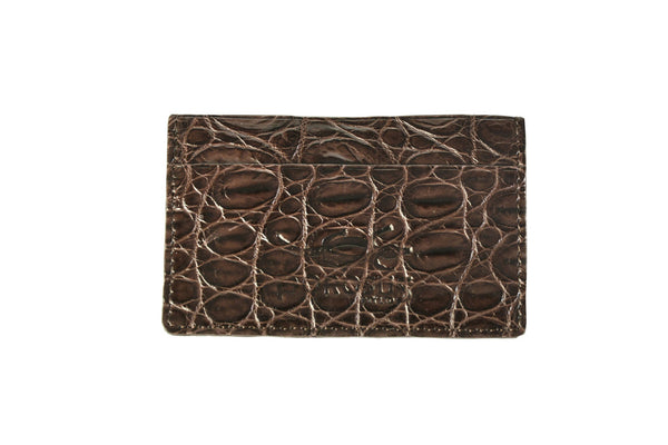 Full Croc Card Holder